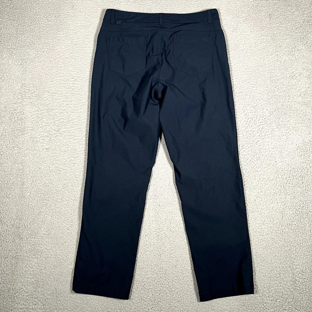 VRST Pants Mens 32x28 Blue Commuter Tech Slim Fit Casual Preppy Pockets Logo - Picture 11 of 12